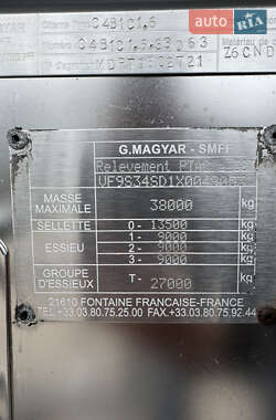 Цистерна полуприцеп Magyar SMFF 2000 в 