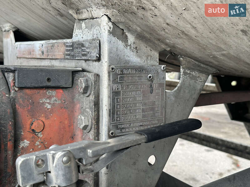 Цистерна напівпричіп Magyar SR34BT 2001 в Кременчуці