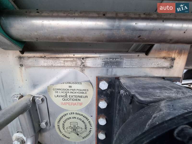 Цистерна полуприцеп Magyar SR34E 2001 в Киеве