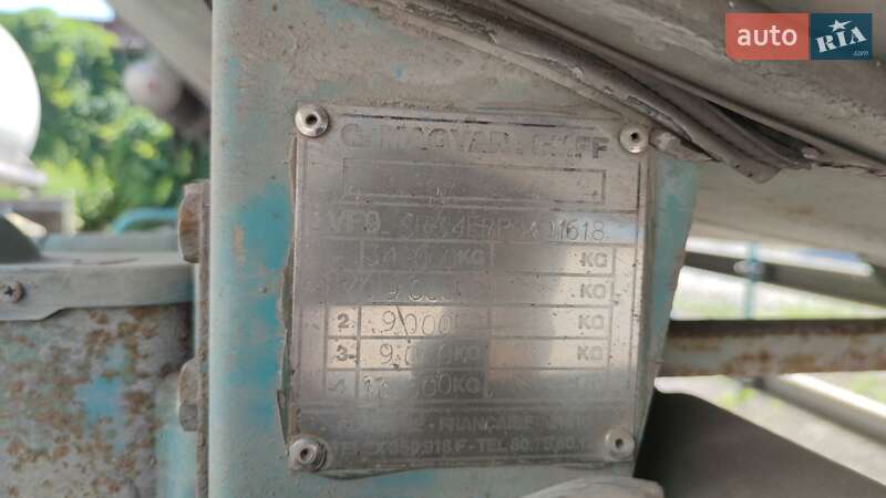 Цистерна полуприцеп Magyar SR34E 1993 в Каменском