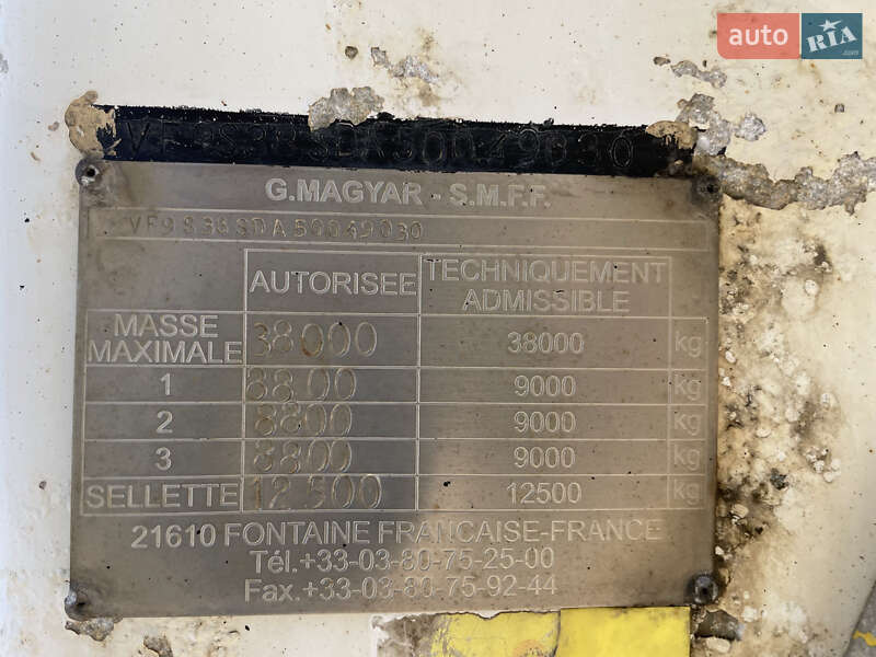 Цистерна полуприцеп Magyar SR 2005 в Львове