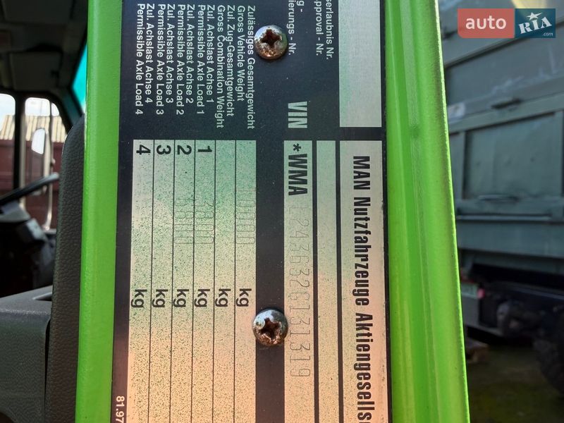 Автовышка MAN 10.163 1998 в Гайсине