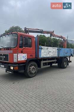Кран-манипулятор MAN 12.163 1992 в Городенке