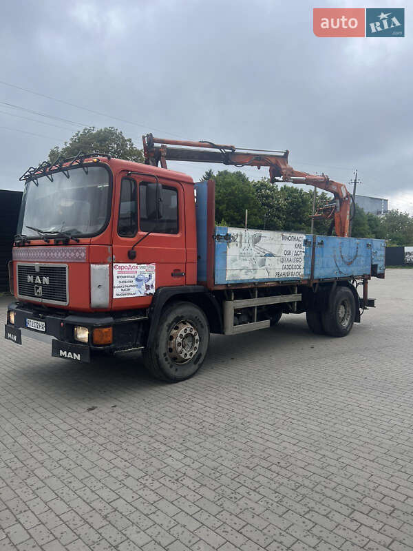 Кран-манипулятор MAN 12.163 1992 в Городенке фото Кран-манипулятор MAN 12.163 1992 в Городенке