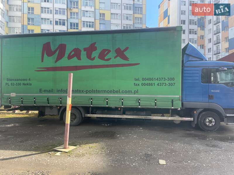 Тентований MAN 12.220 2013 в Івано-Франківську