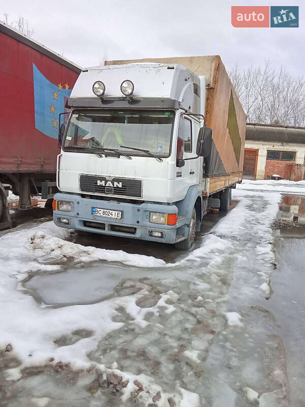 Тентованый MAN 14.224 1998 в Жидачове