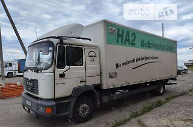 Вантажний фургон MAN 14.280 2004 в Корсунь-Шевченківському