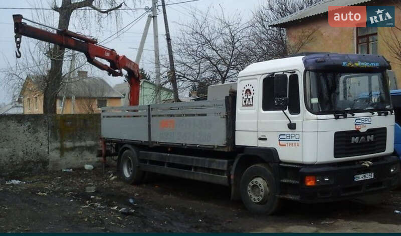 Борт MAN 14.280 2002 в 
