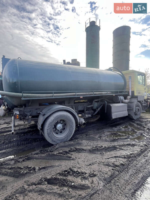 Машина  асенізатор (вакуумна) MAN 14.280 1993 в Рівному фото 6 Машина  асенізатор (вакуумна) MAN 14.280 1993 в Рівному