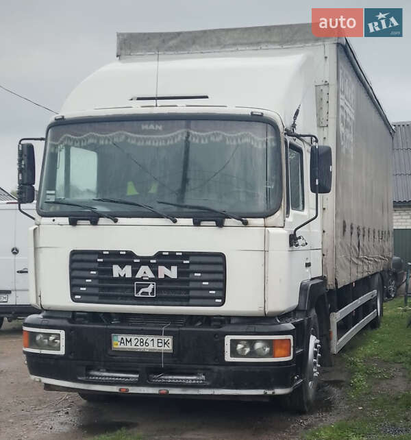 Тентований MAN 18.220 2005 в Житомирі