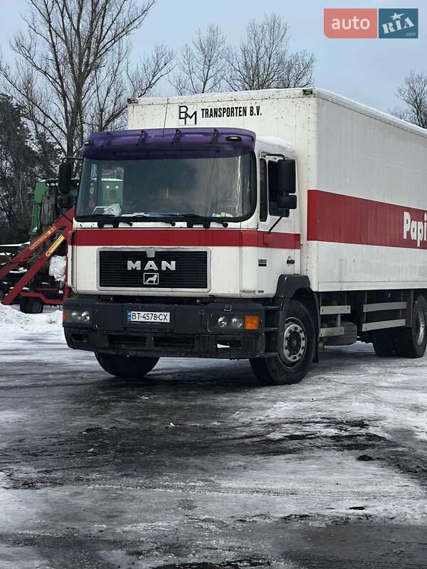 Грузовой фургон MAN 18.224 1998 в Павлограде фото Грузовой фургон MAN 18.224 1998 в Павлограде