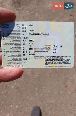 Кран-манипулятор MAN 18.225 2004 в 