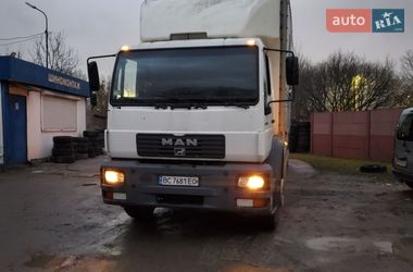 Вантажний фургон MAN 18.225 2002 в Львові