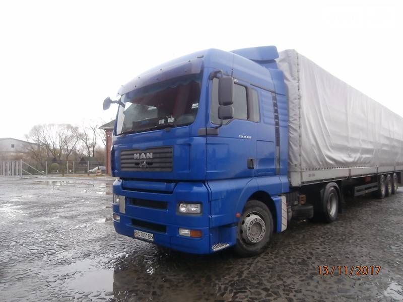 Тягач MAN 18.480 2007 в Луцке