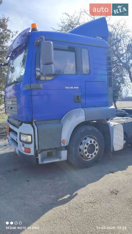 Тягач MAN 18.480 2007 в Дубно