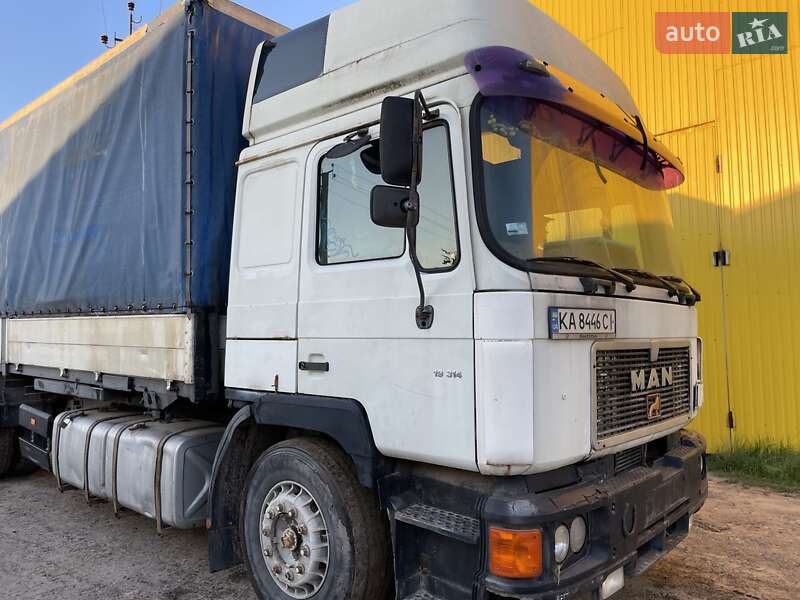 Борт MAN 19.314 1999 в Барышевке