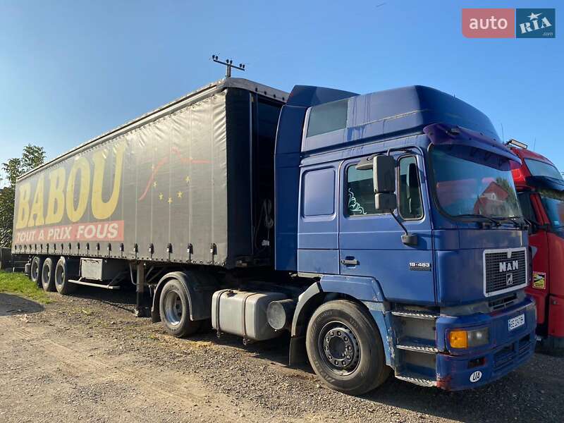 Тягач MAN 19.463 1997 в Черновцах фото Тягач MAN 19.463 1997 в Черновцах