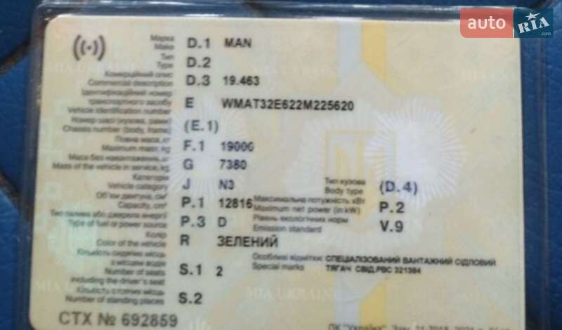 Зерновоз MAN 19.463 1999 в Черновцах