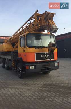 Автокран MAN 26.372 1992 в 