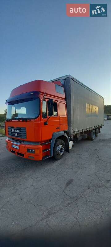 Тентованый MAN 26.414 2001 в Новой Водолаге фото Тентованый MAN 26.414 2001 в Новой Водолаге