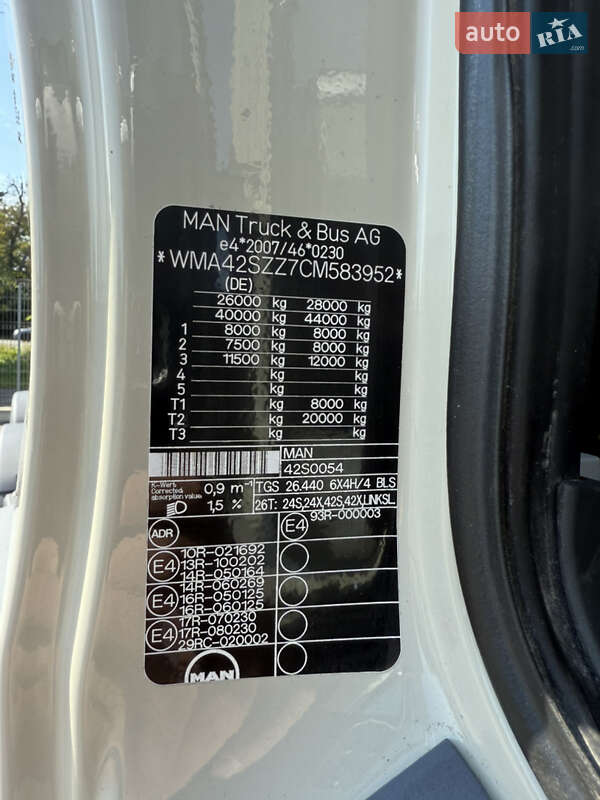 Тягач MAN 26.440 2012 в Виннице фото 8 Тягач MAN 26.440 2012 в Виннице