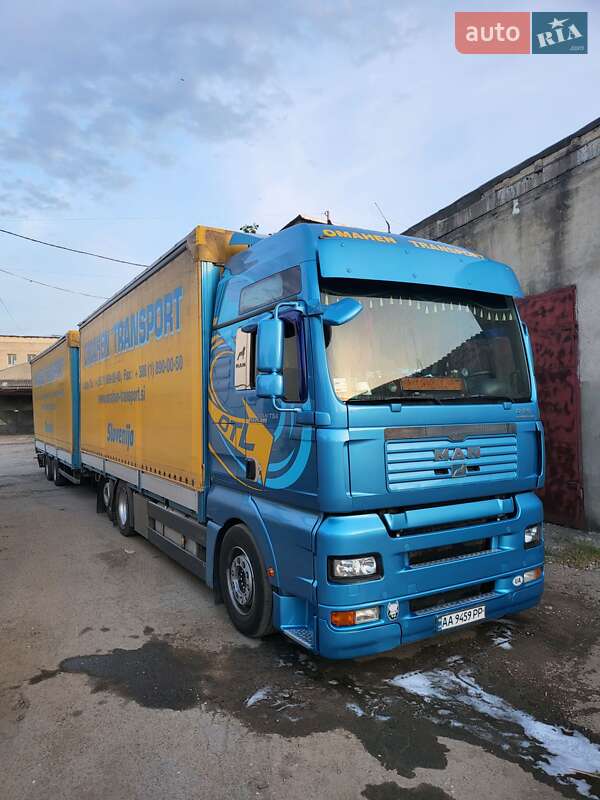 Тентований MAN 26.480 2007 в 