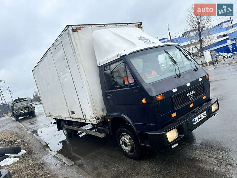 Грузовой фургон MAN 8.100 1990 в 
