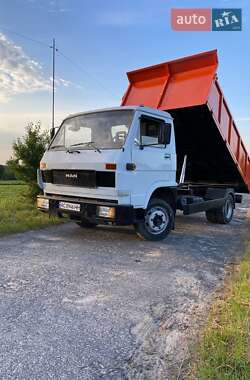 Самоскид MAN 8.136 1993 в Нововолинську