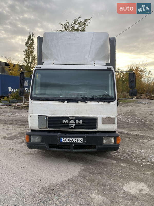 Тентований MAN 8.163 2000 в Луцьку фото 2 Тентований MAN 8.163 2000 в Луцьку