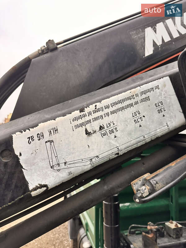 Кран-манипулятор MAN 8.163 1999 в Ивано-Франковске