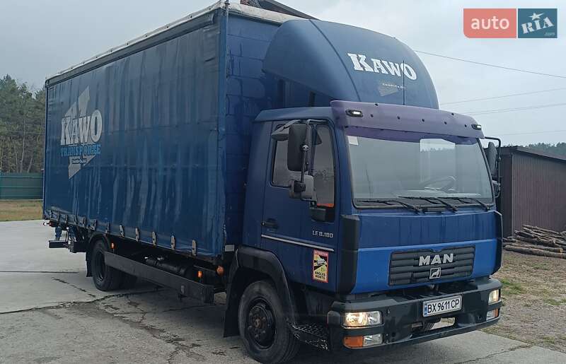 Грузовой фургон MAN 8.180 2005 в Славуте фото 7 Грузовой фургон MAN 8.180 2005 в Славуте