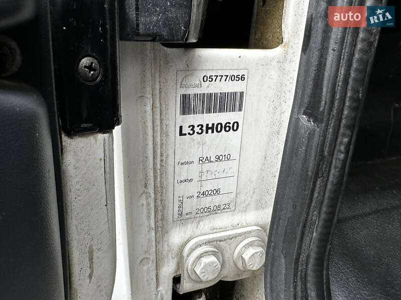 Вантажний фургон MAN 8.180 2005 в Умані