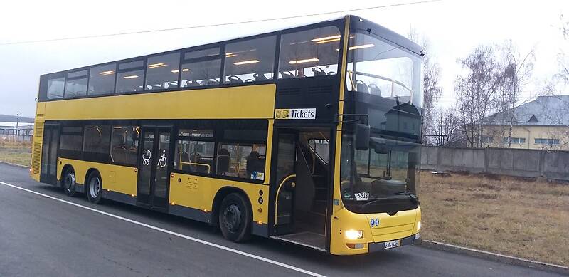 Городской автобус MAN A32 2010 в Дрогобыче
