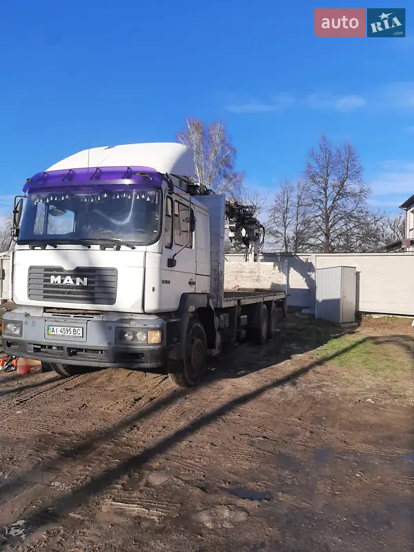 Кран-манипулятор MAN F 2000 1999 в 