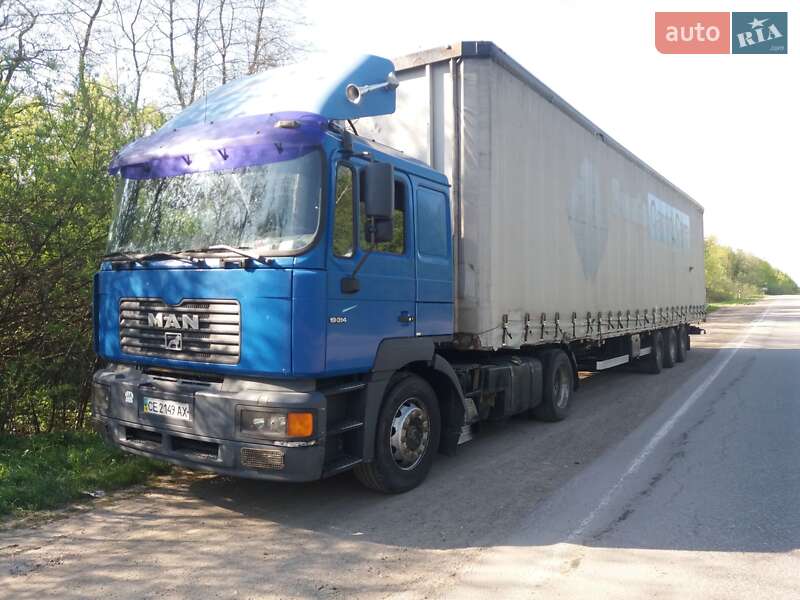 Тягач MAN F 2000 1999 в Чернівцях фото 9 Тягач MAN F 2000 1999 в Чернівцях