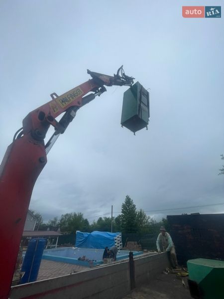 Кран-маніпулятор MAN L 2000 2001 в Тячеві