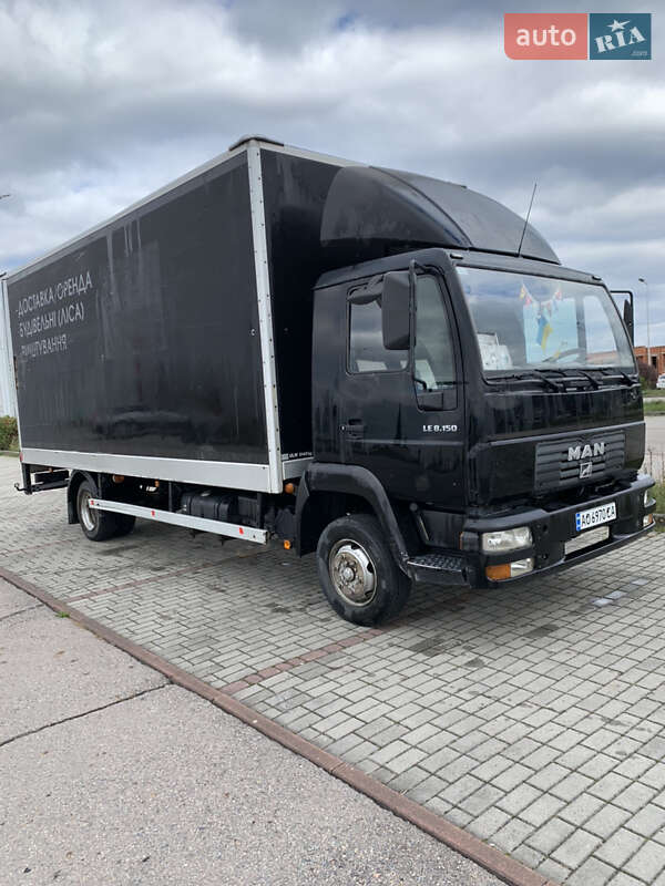 Вантажний фургон MAN LE 8.150 2005 в Тячеві фото 3 Вантажний фургон MAN LE 8.150 2005 в Тячеві