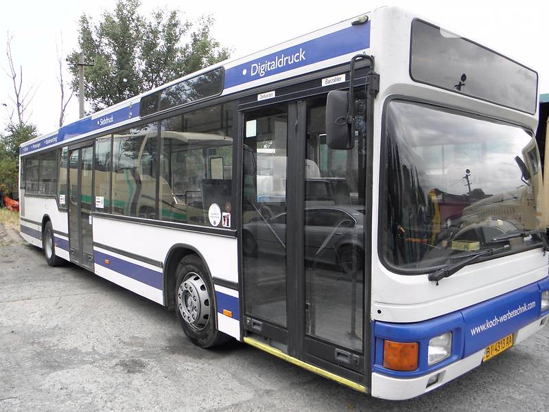 Міський автобус MAN NL 202 1995 в Горішніх Плавнях