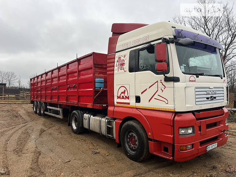 Зерновоз MAN TGA 2007 в Компанеевке фото Зерновоз MAN TGA 2007 в Компанеевке