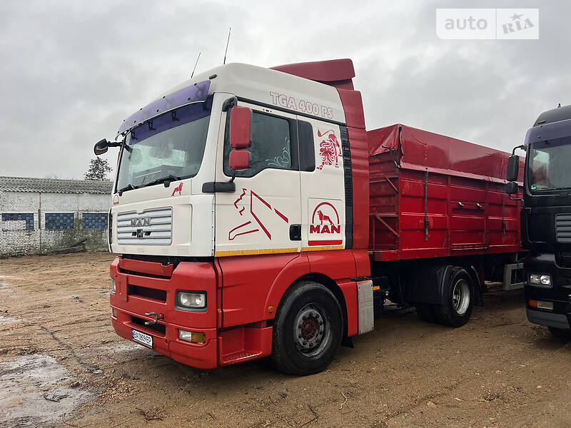 Зерновоз MAN TGA 2007 в Компанеевке фото 4 Зерновоз MAN TGA 2007 в Компанеевке