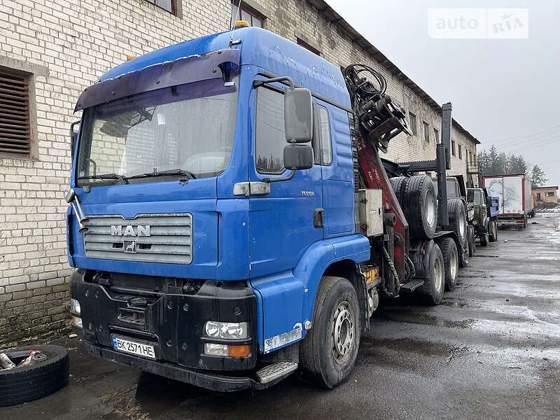 Лесовоз / Сортиментовоз MAN TGA 2002 в Ровно