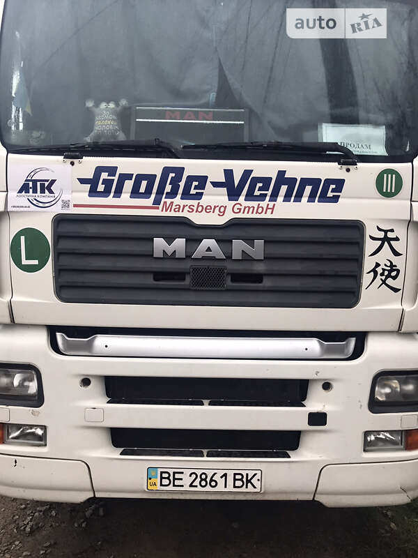 Контейнеровоз MAN TGA 2004 в Кривом Озере