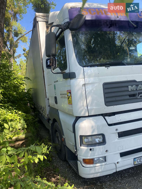 Тентований MAN TGA 2007 в Чернівцях