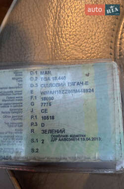 Тягач MAN TGA 2006 в 