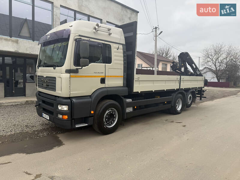 Кран-манипулятор MAN TGA 2003 в Тячеве