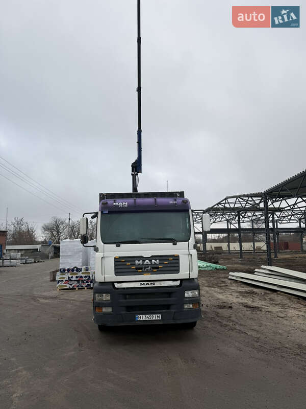 Кран-манипулятор MAN TGA 2004 в Кременчуге