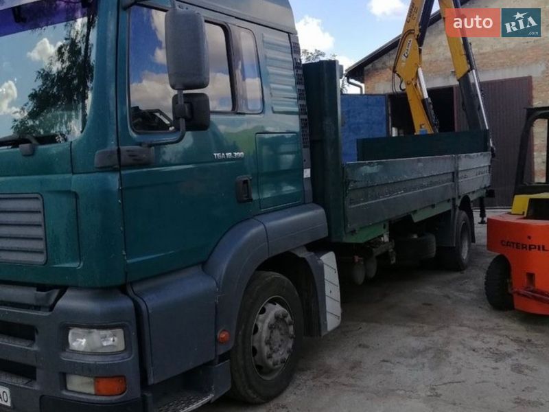 Кран-маніпулятор MAN TGA 2004 в Полтаві