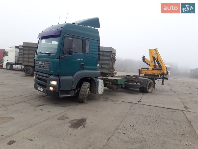 Кран-маніпулятор MAN TGA 2004 в Полтаві