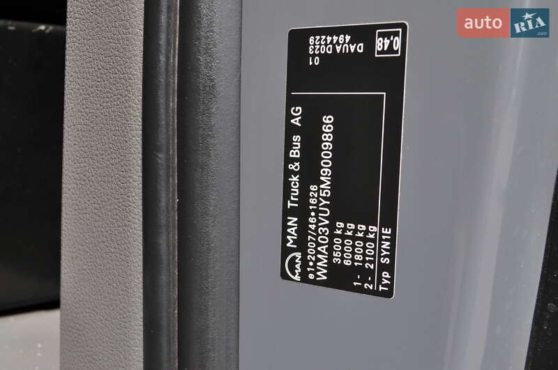 Вантажний фургон MAN TGE 2021 в Києві