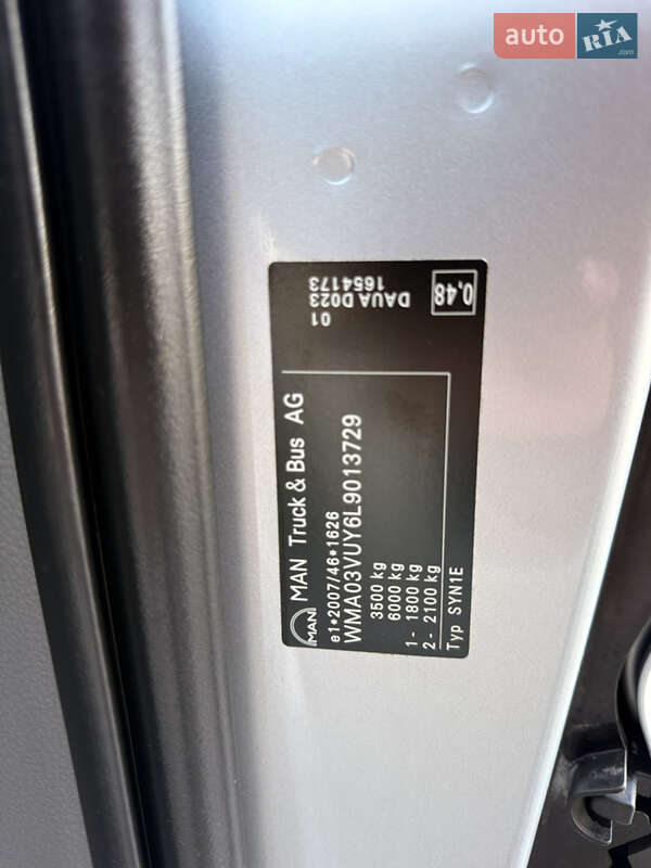 Грузовой фургон MAN TGE 2020 в Бердичеве